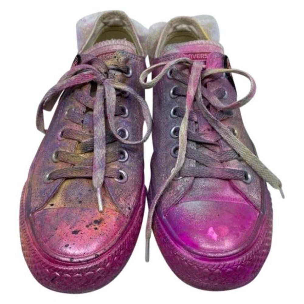 Converse Sneakers Customized Multicolor Women's 7